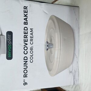 9'' Round Covered Baker